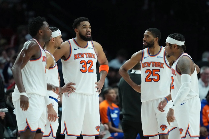 尼克斯首發(fā)五虎剩余薪資曝光，外界認(rèn)為要么奪冠，要么失敗